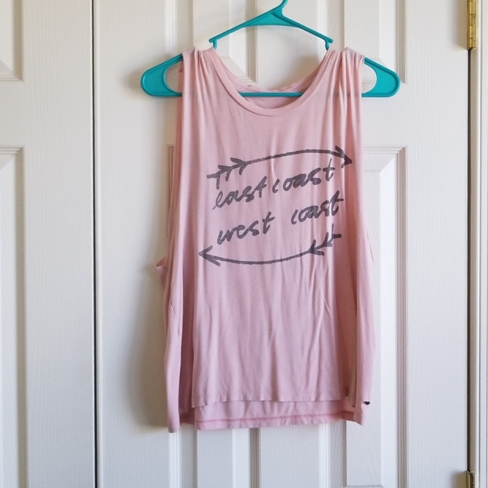 Pink tank top